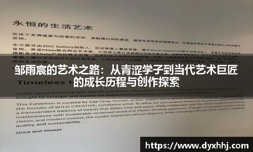 邹雨宸的艺术之路：从青涩学子到当代艺术巨匠的成长历程与创作探索